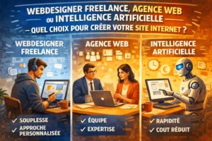webdesigner freelance agence web IA créer site internet Caen Normandie - Graphilink